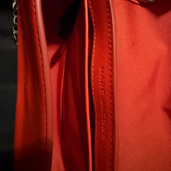 Used Orange Marc Jacob’s Leather Crossbody Bag - Picture 6 of 6